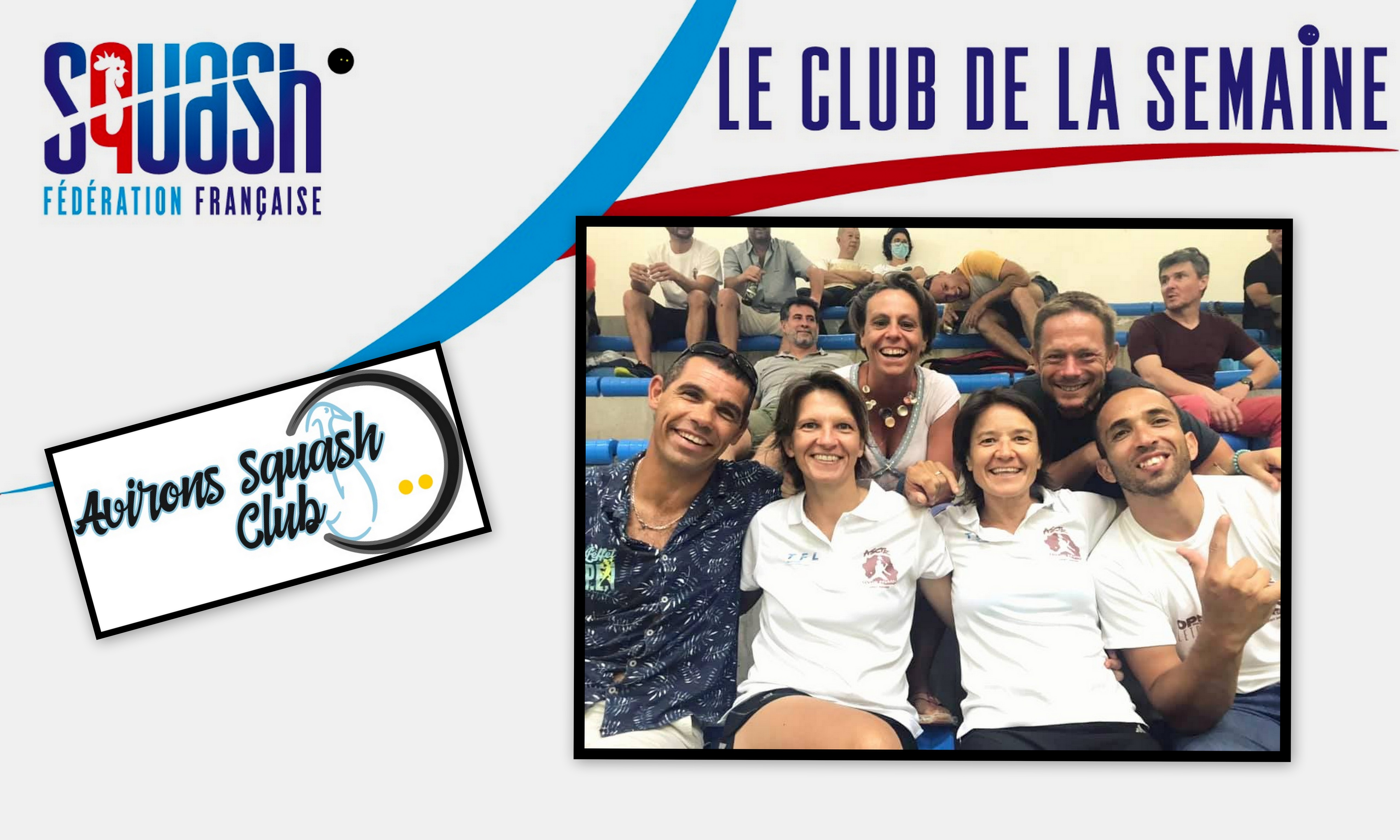 LE CLUB DE LA SEMAINE : SQUASH CLUB DES AVIRONS